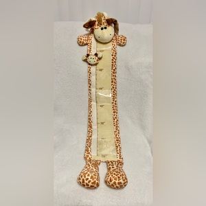 NWT Hanging Giraffe Growth Chart Plush
